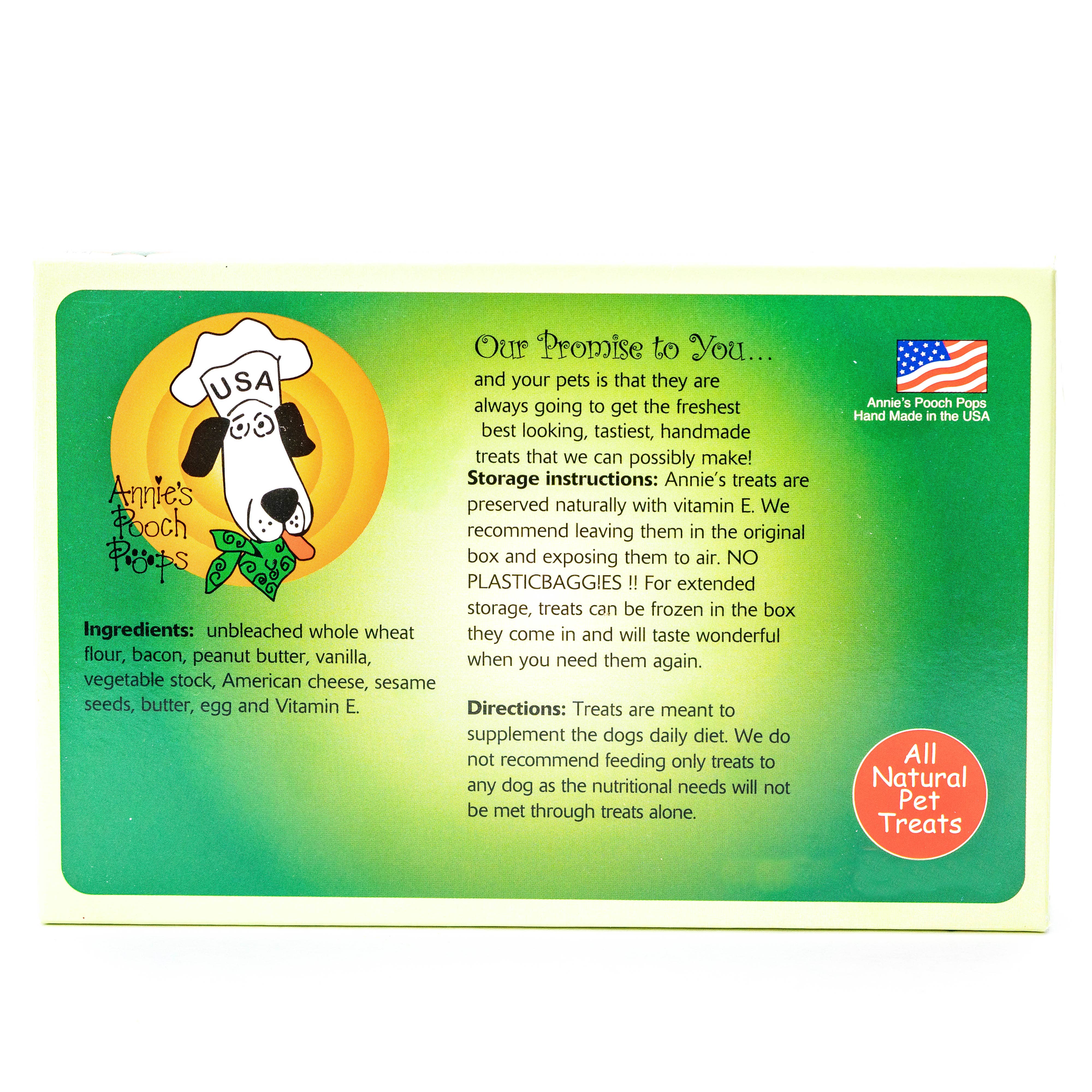 Annie's Pooch Pops - Wholesale Pet Treats - Dog - Annie's Slider - 6 Pack3