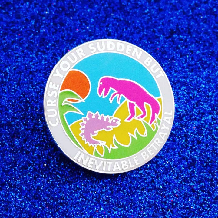 Hand Over Your Fairy Cakes - Wholesale Lapel Pin/Button - Curse Your Sudden But Inevitable Betrayal - Enamel Pin