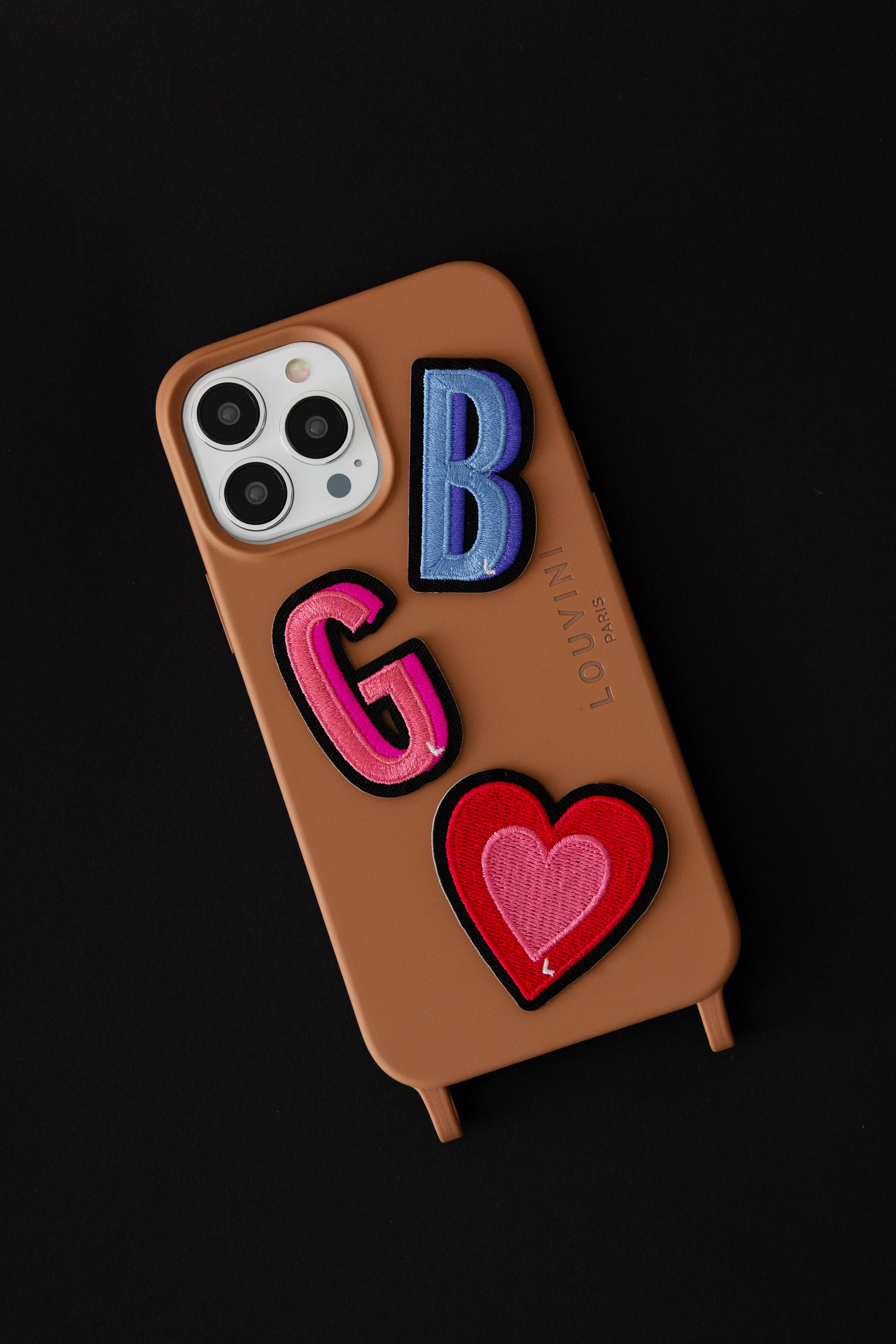 Louvini Paris – Engroshandel Klistermærke – BRODERET MÆRKE - BOGSTAV T4