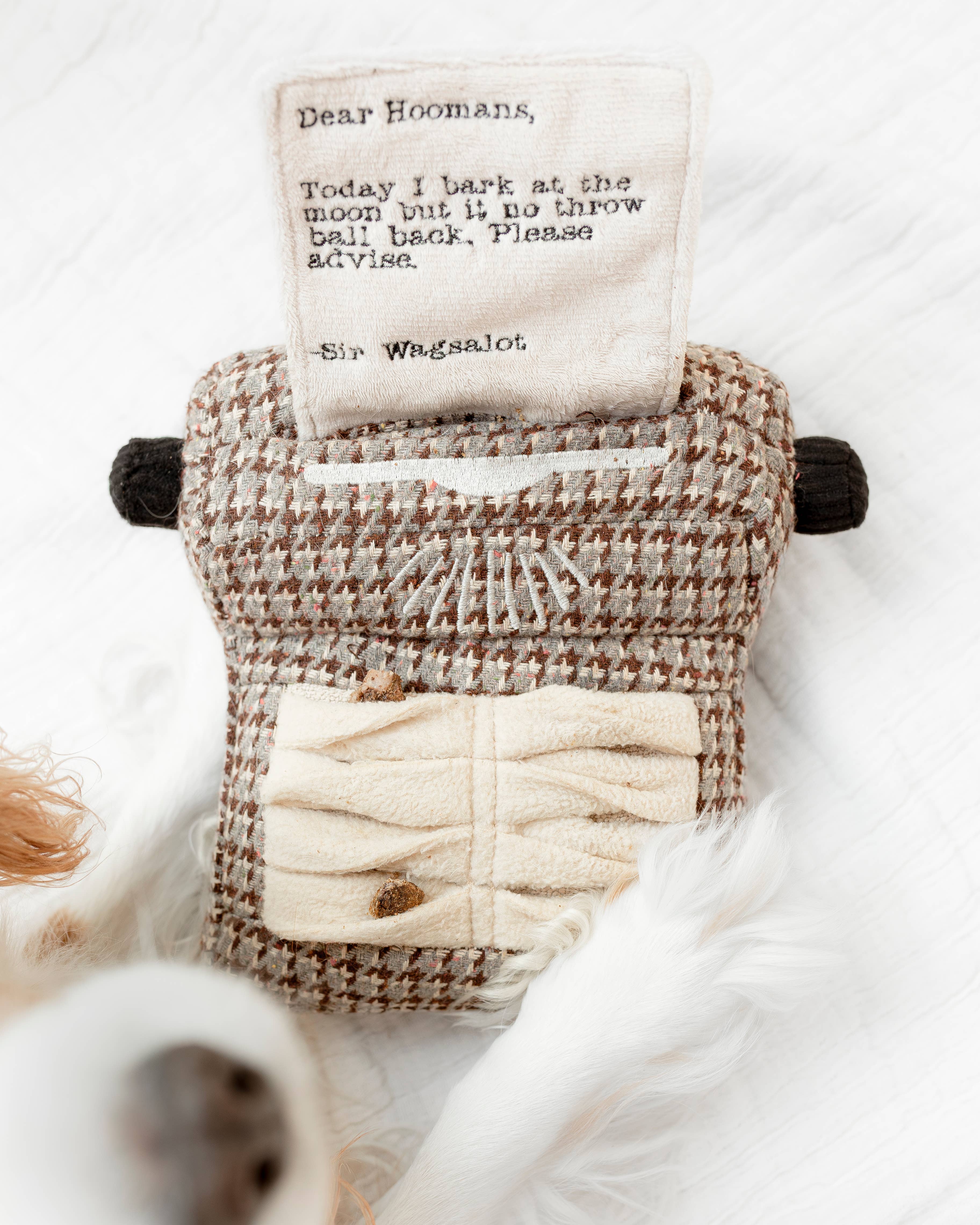 Lambwolf Collective - Wholesale Pet Toy - Dog - TYPEWRITER//ENRICHMENT DOG TOY 5