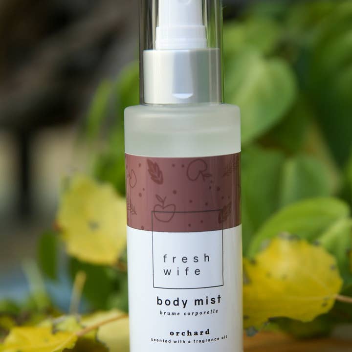 Orchard Body Mist for wholesale by The Fresh Wife Soap Company