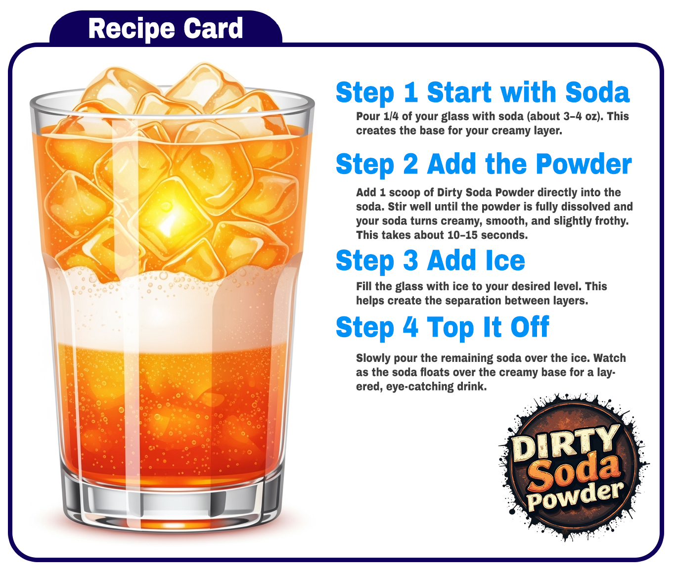 Dirty Soda Powder - Wholesale DIY Drink Kit - Banana 🍌 Dirty Soda Powder - All in One Dirty Soda Mix2