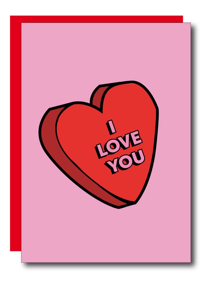 Cartão de Dia dos Namorados com Coração 'I Love You' por atacado de Studio Soph (We Pay Your Import Fees - We Ship DDP)