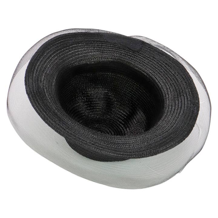 Cap Zone - Wholesale Fascinator Hat - Women's - Organza Fascinator Derby Bucket Sun Hat2