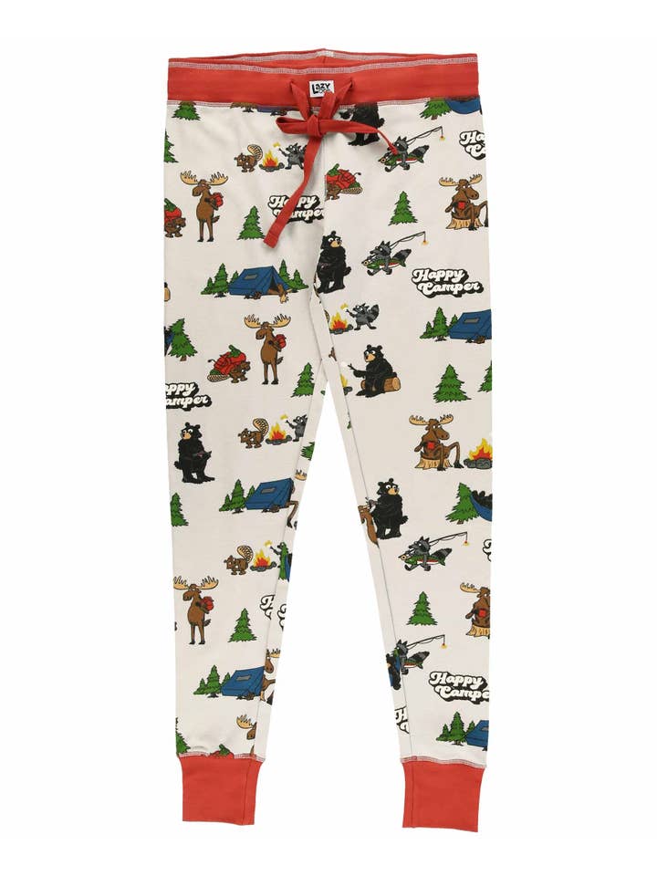 Lazy One - Wholesale Sleepwear bottom – women's - Happy Camper Women's Pajama Leggings