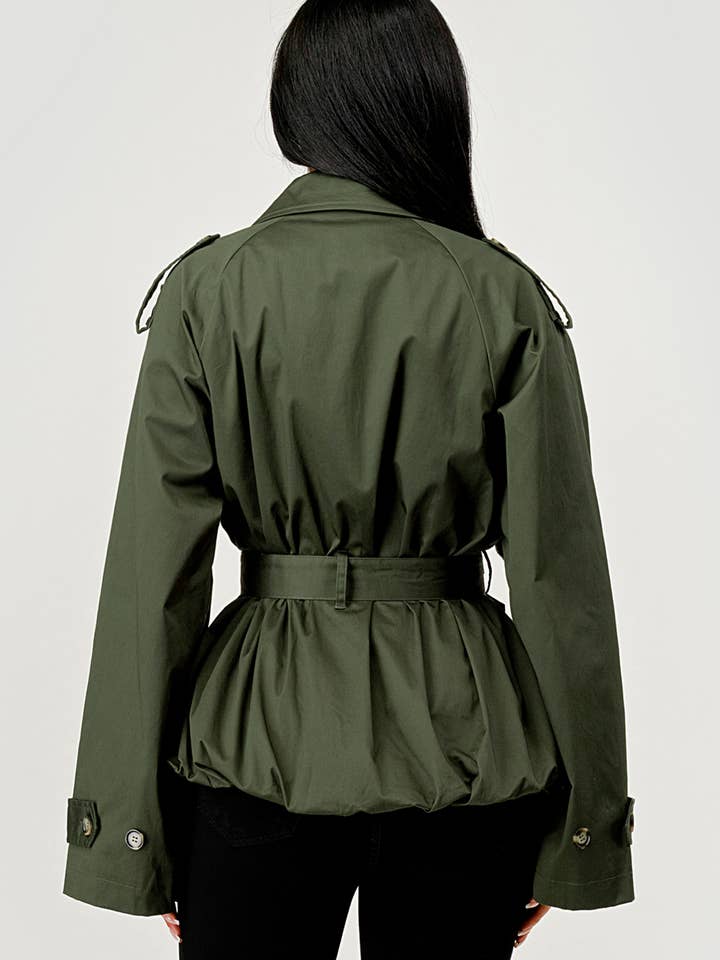 Cherry Mellow - Wholesale Jacket - Women's - TRENCH JACKET3