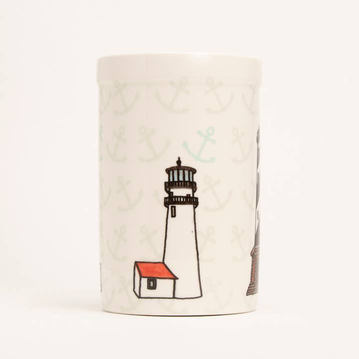 Shard at Home - Wholesale Utensil Holder - Lighthouses Crock ***1