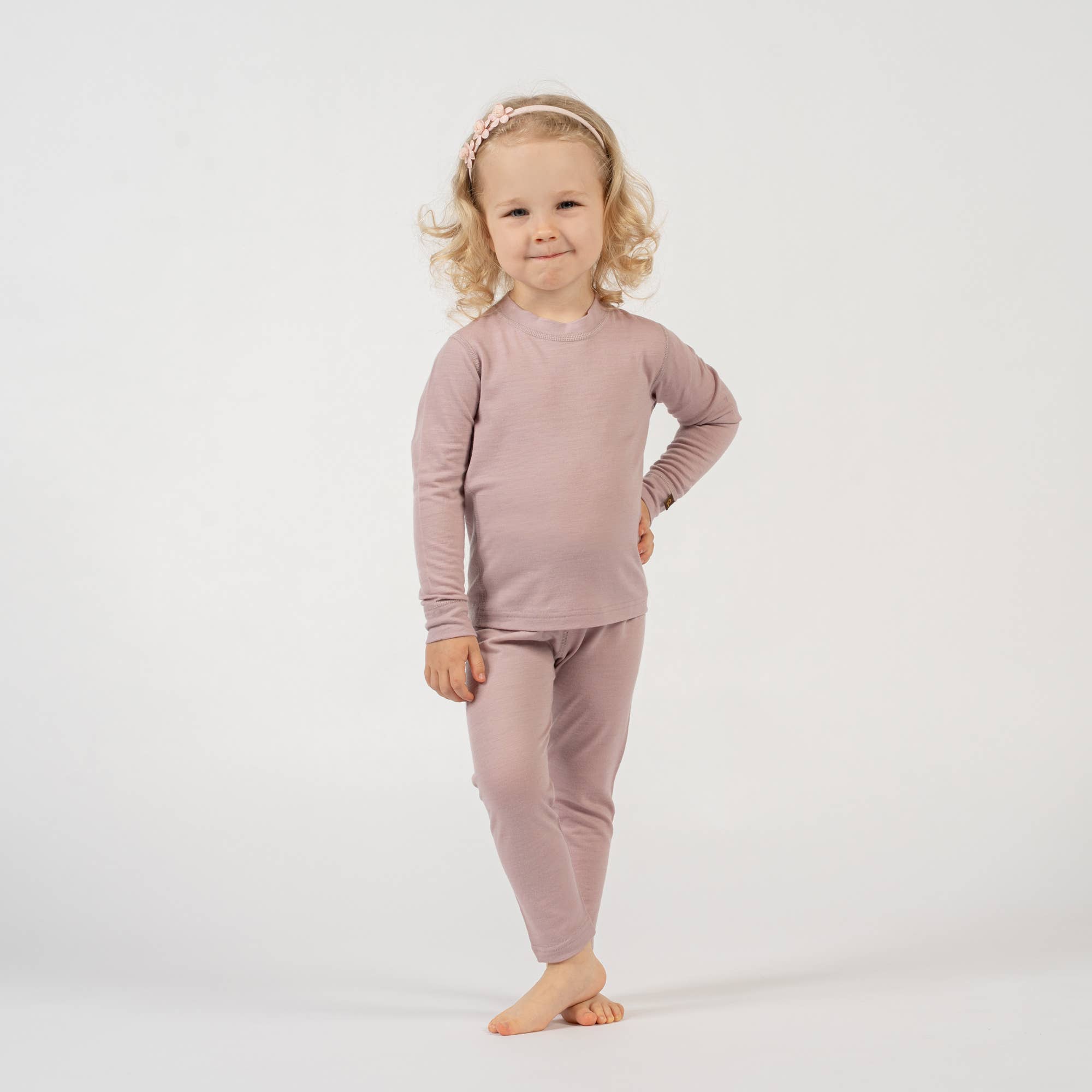 menique - Wholesale Pants - Kids - Thermal Base Layer Kids' Merino Wool Pants Dark Green18