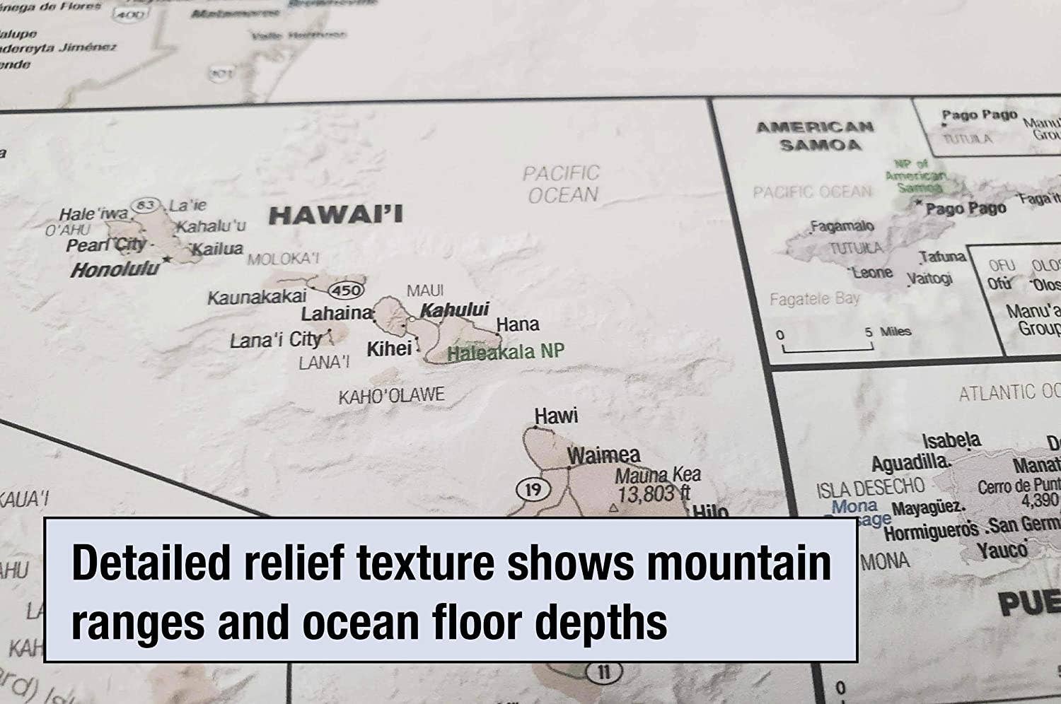 Map Shop - Wholesale Map - United States Odyssey Wall Map  - Laminated6