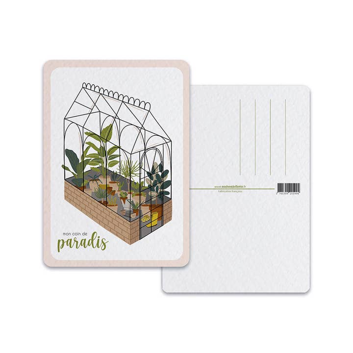 Maison Joliette - Vendita all'ingrosso Cartoline - Giardino Segreto Serra - Cartolina1