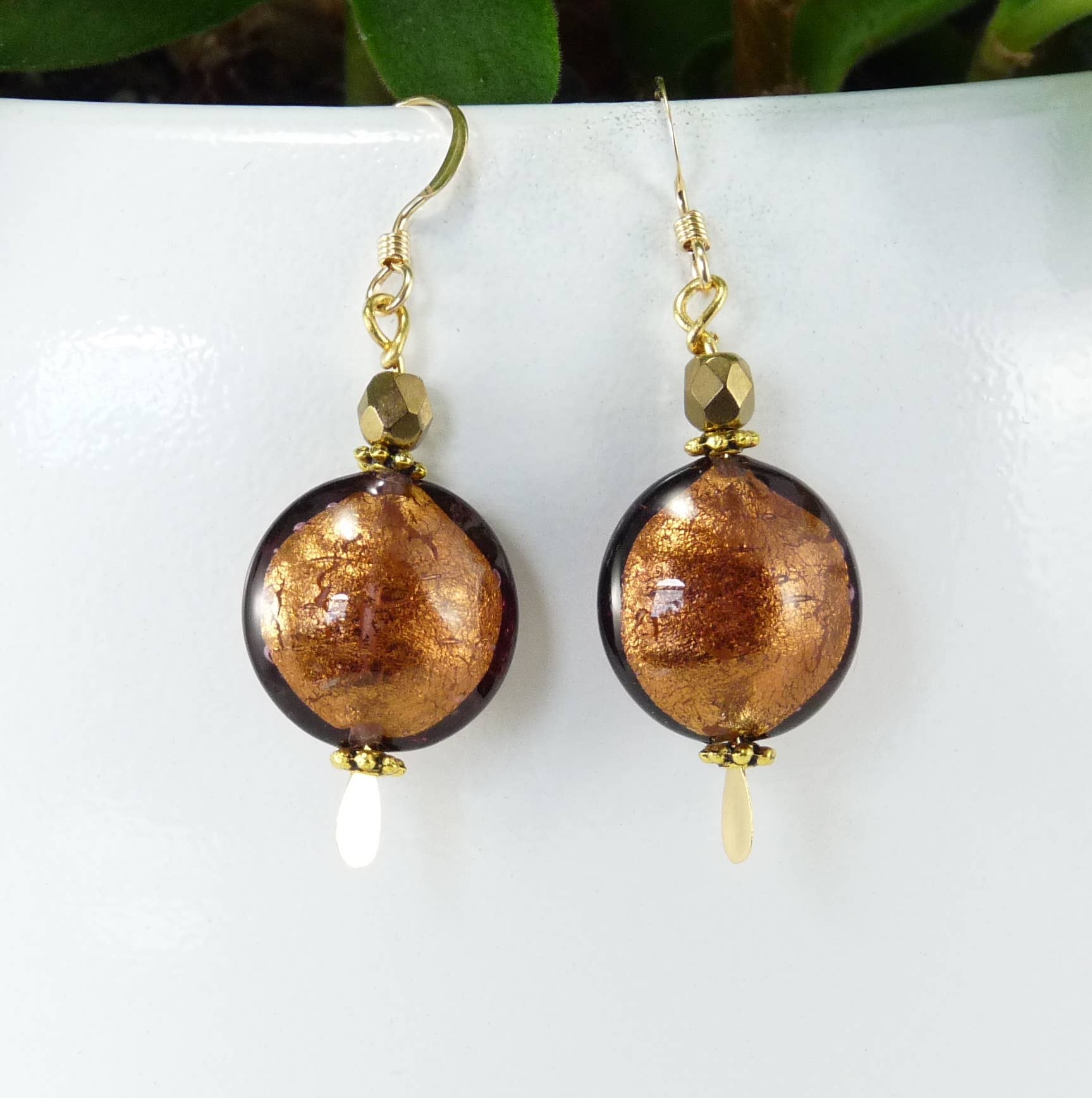 Marlene VanBeek Jewelry - Wholesale Dangle Earrings - Murano Glass Earrings - 6 Colors4