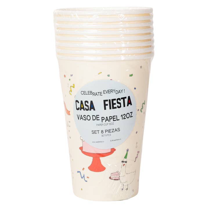 Party Animals Paper Cup for wholesale by Casa Fiesta