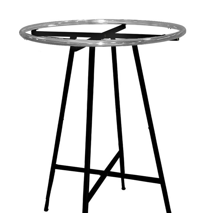 Store Supply Warehouse - Wholesale Retailer Display - Accessories - Black Collapsible Round Clothing Rack0