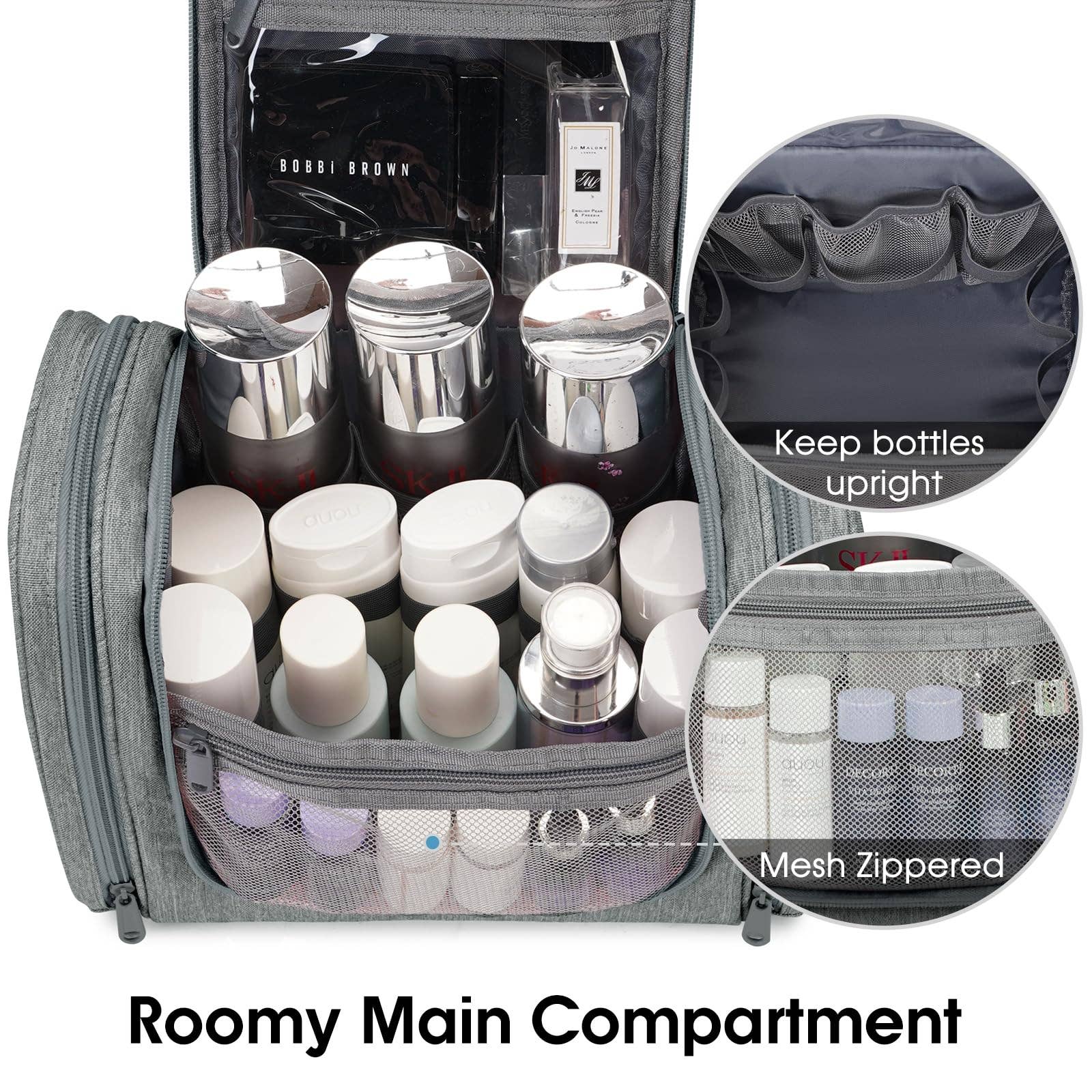 NARWEY INC - Wholesale Toiletry Bag - Women's - Hanging Toiletry Makeup Bag With compartment25