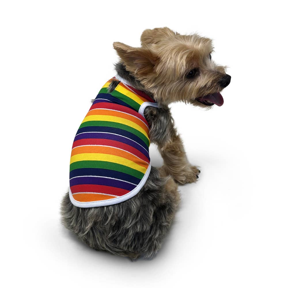 Dogo Pet - Wholesale Pet Shirt - Dog - Rainbow Tank5