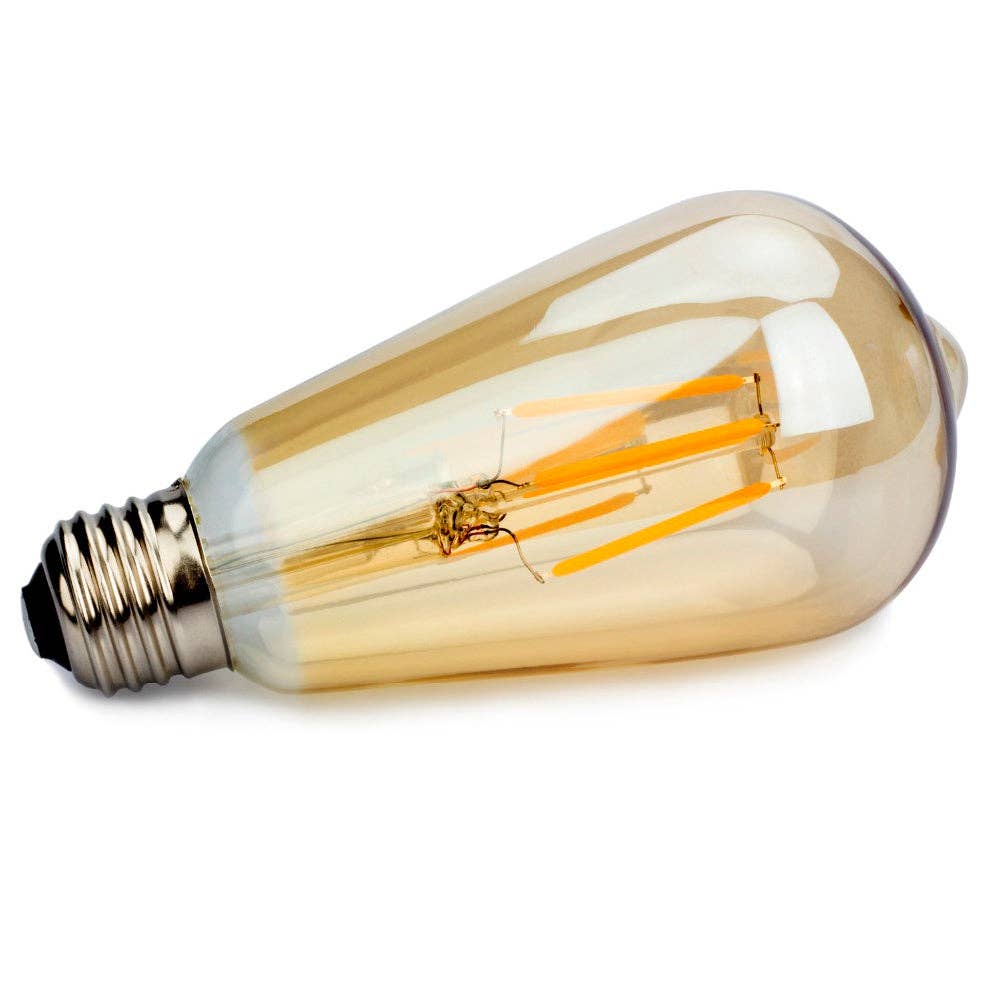 Ledsone - Wholesale Light Bulb/Puck - ST64 E27 4W Dimmable Vintage LED Retro Classic Filament Bulb4