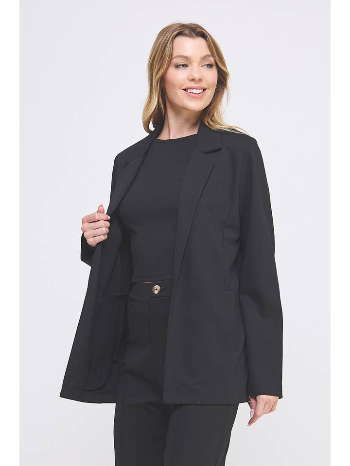 Allie Rose – Engroshandel Blazer - Dame – Nem hverdagslig Ponte Blazer