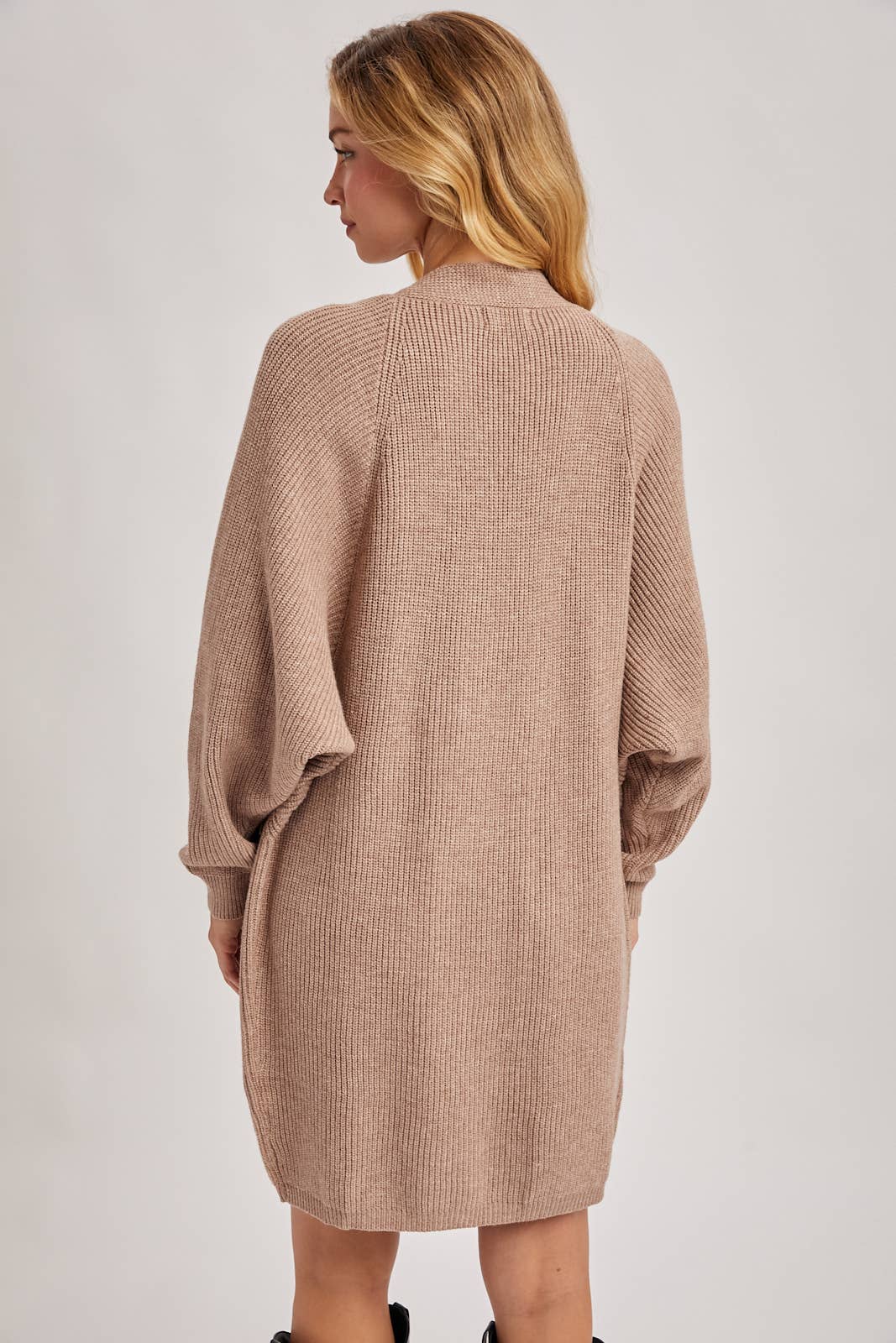 Bluivy - Wholesale Cardigan - Women's - OPEN FRONT BATWING SLEEVE CARDIGAN34