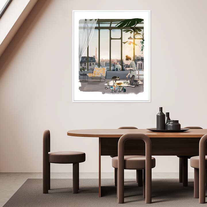 Atelier Contemporain - Wholesale Art Print - Fine Art Print - "The Artist" - S.Griotto13