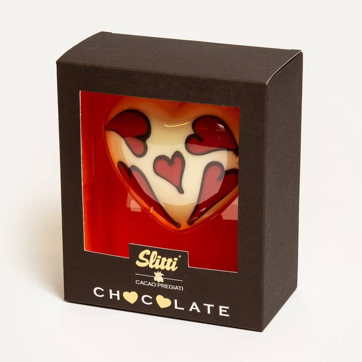 Cuore Dillo Col Cuore - 04 al cioccolato bianco per la vendita all'ingrosso da parte di Slitti Experience SRL