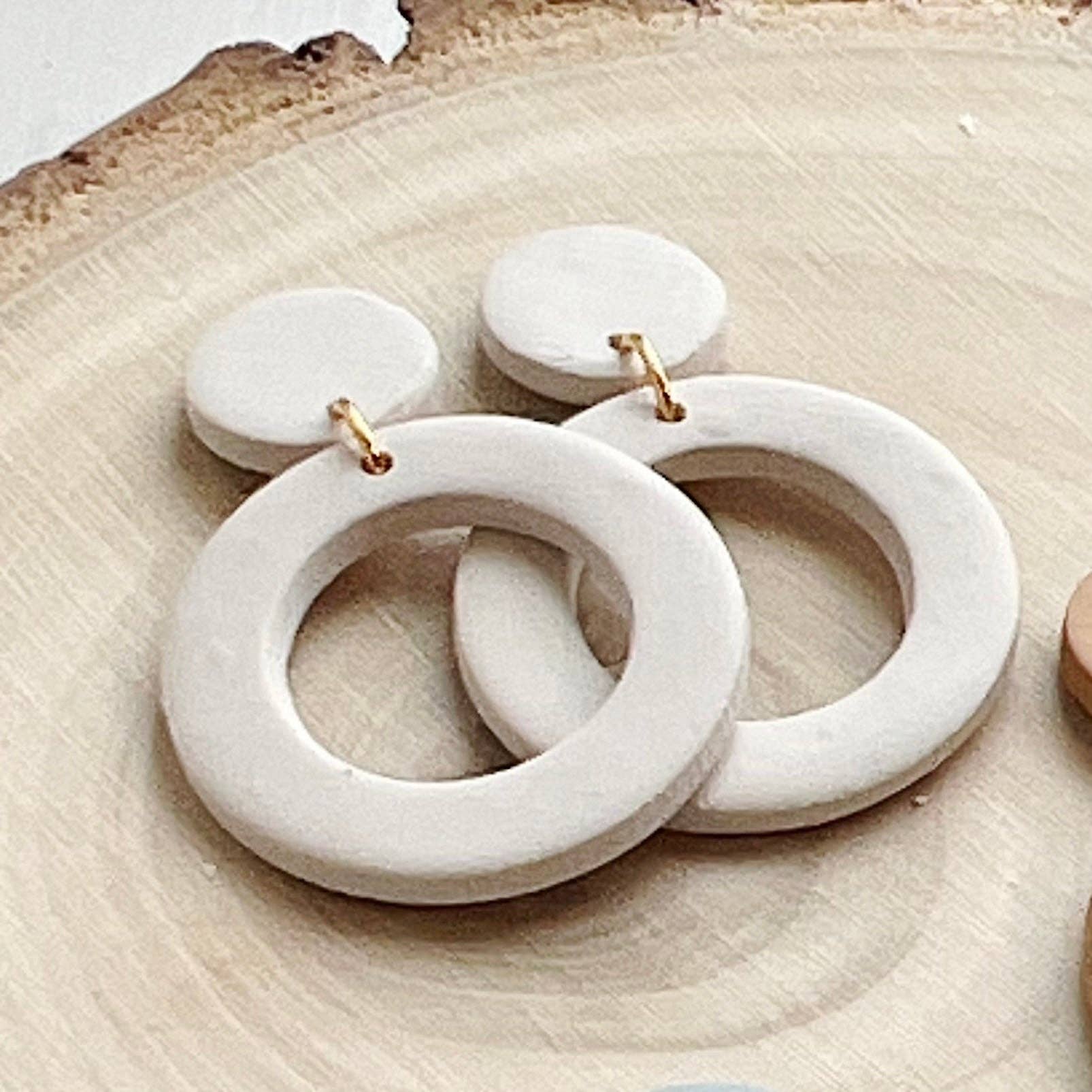 Courage & Calling - Wholesale Dangle Earrings - Circle Cutout Dangles0