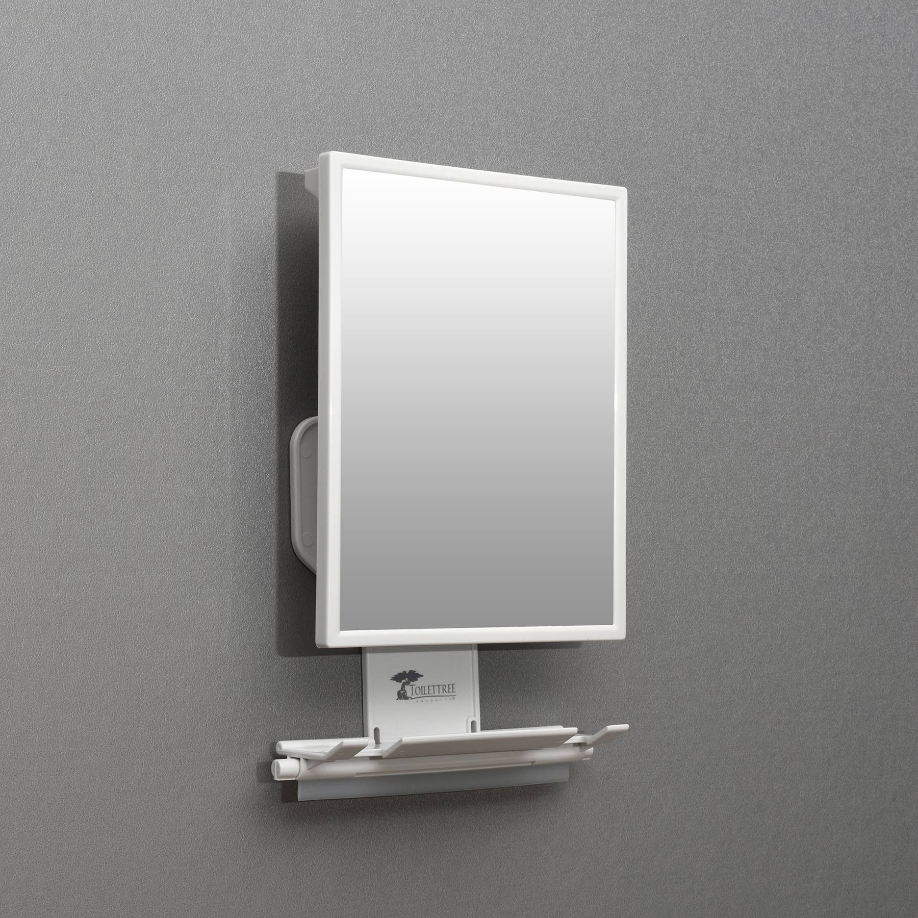 ToiletTree Products - Wholesale Bathroom Mirror - Deluxe Fogless Shower Mirror with Shelf and Squeegee17
