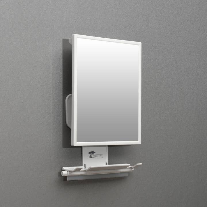 ToiletTree Products - Wholesale Bathroom Mirror - Deluxe Fogless Shower Mirror with Shelf and Squeegee17