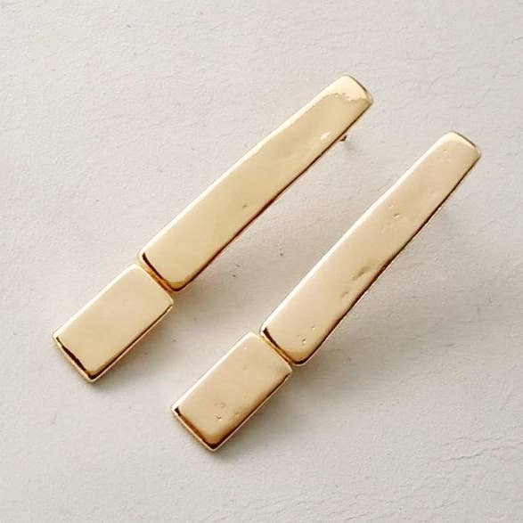 Lana 47 <br /> Earring Plated för wholesale av Nadia Rabosio Jewellery