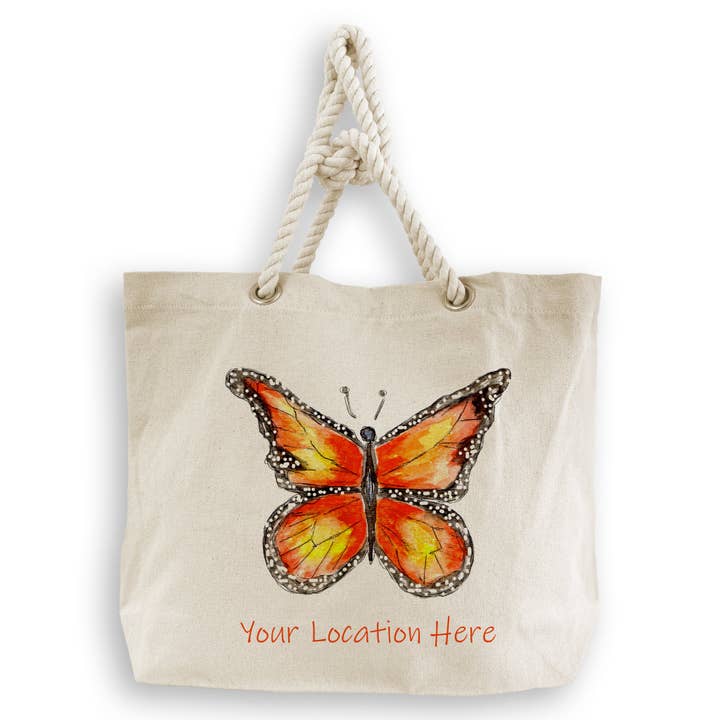 French Graffiti – Engroshandel Viskestykke – Monarch Butterfly med placering6