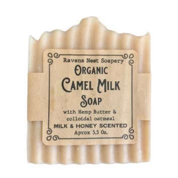 Handmade Camel Milk Soap for wholesale by Ravens Nest Emporium LLC
