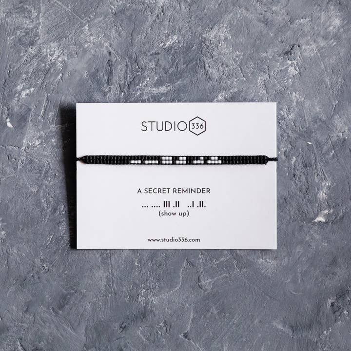 Bracelet de rappel secret pour la vente par Studio 336