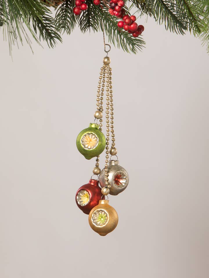 Traditional Bauble Dangle Ornament for wholesale by Bethany Lowe Designs