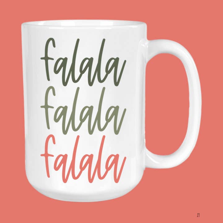 Fa La La, Regalo di Natale, Tazza da caffè per la vendita all'ingrosso da parte di GirlySips