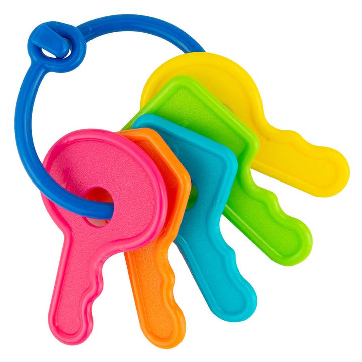 TOMY - Wholesale Handheld Rattle - Baby - TOMY Lamaze My First Keys Baby Toy
