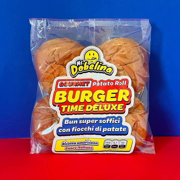 Mr.Dobelina – wholesale Bread/tortilla – Potato Roll Gourmet Recipe Burger Buns  - 80g0