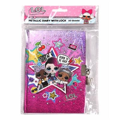 Party Expo, LLC - Wholesale Journal/Diary - Kids - LOL Surprise! - Diary with Lock