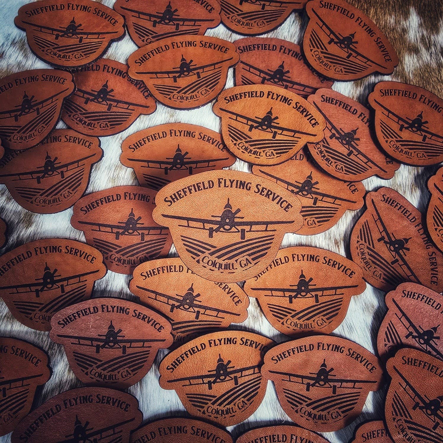 NDesigns Leather - Wholesale Patch - Leather PATCHES only0