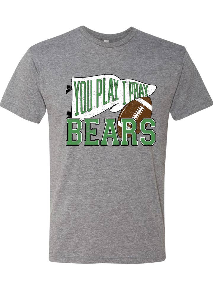 Custom White Flag Football Tee| Custom Sports for wholesale by You Play I Pray