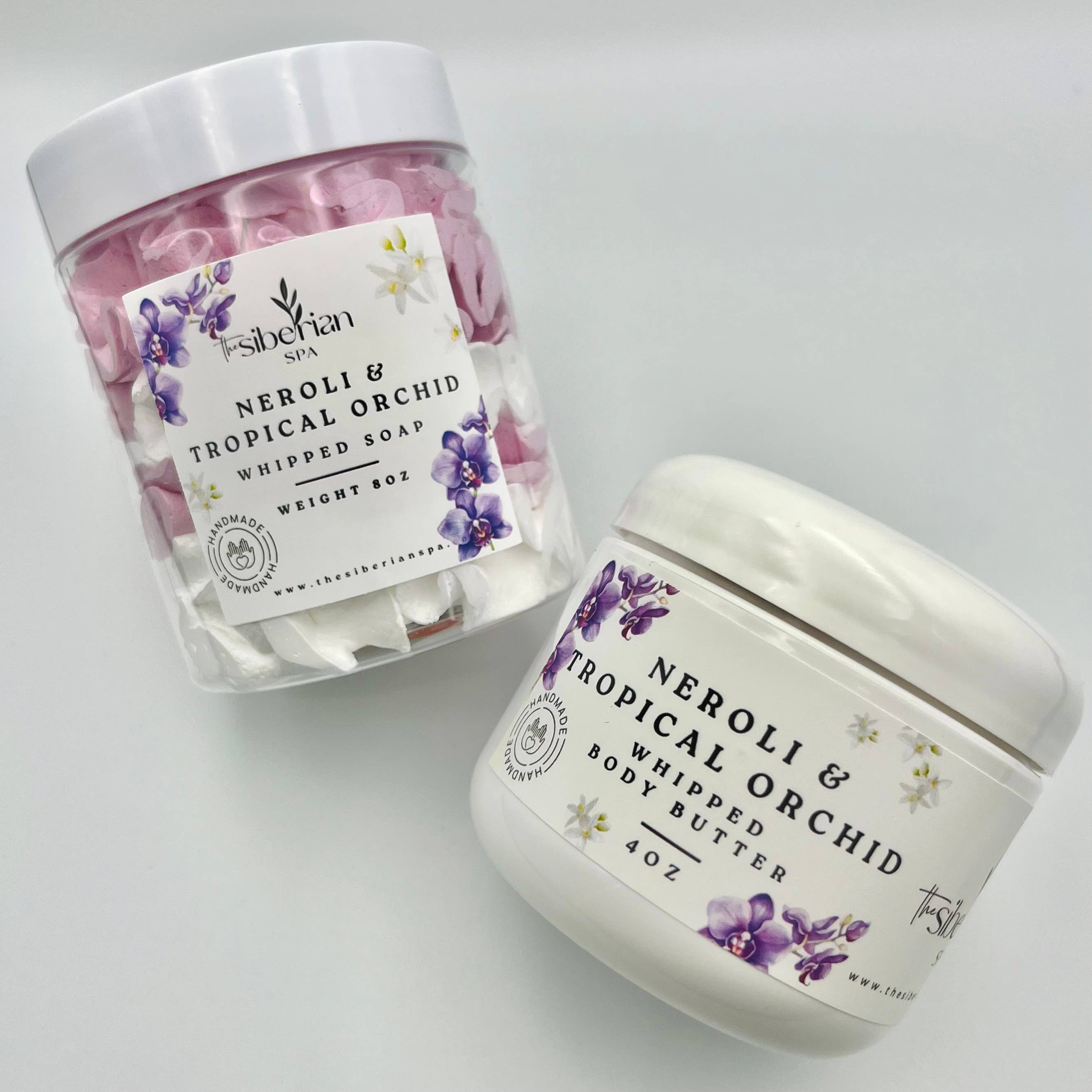 The Siberian Spa – Großhandel Körperpeeling – Neroli- und Tropische Orchidee Schlagschaumseife5
