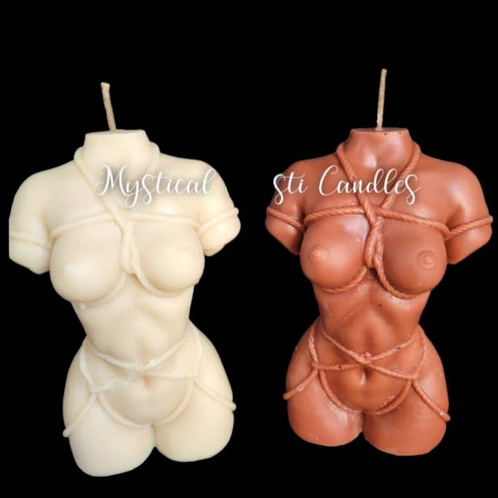 Shibari Torso Female~ Wholesale for wholesale by Mystical Mysti Candles