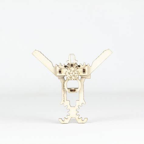 NKD Puzzle - Wholesale DIY Craft Kit - CARDKIT Vintage Wooden Toy “Pince”5