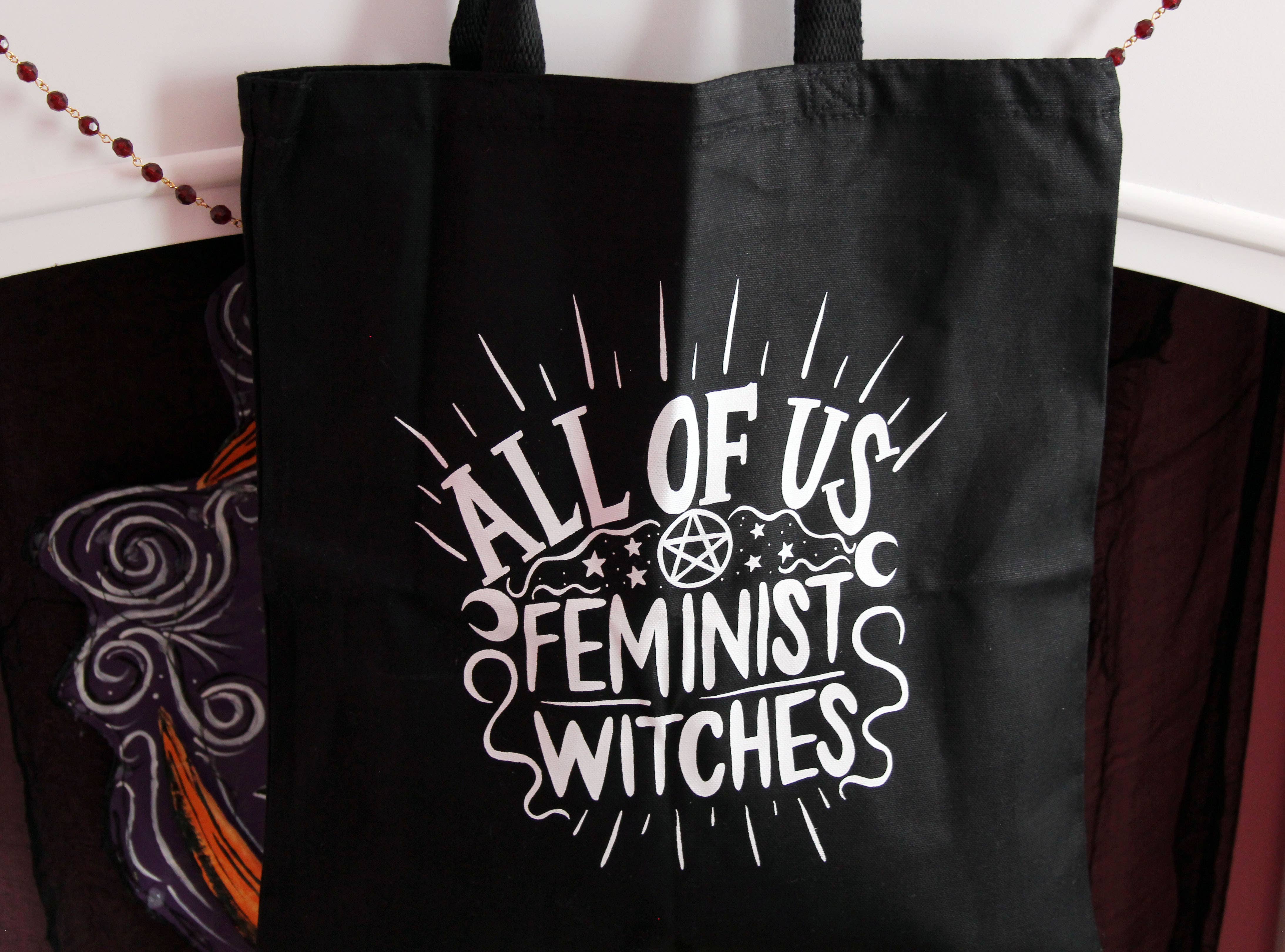 Midge Blitz - Wholesale Tote Bag - Women's - All of Us Feminist Witches Tote1