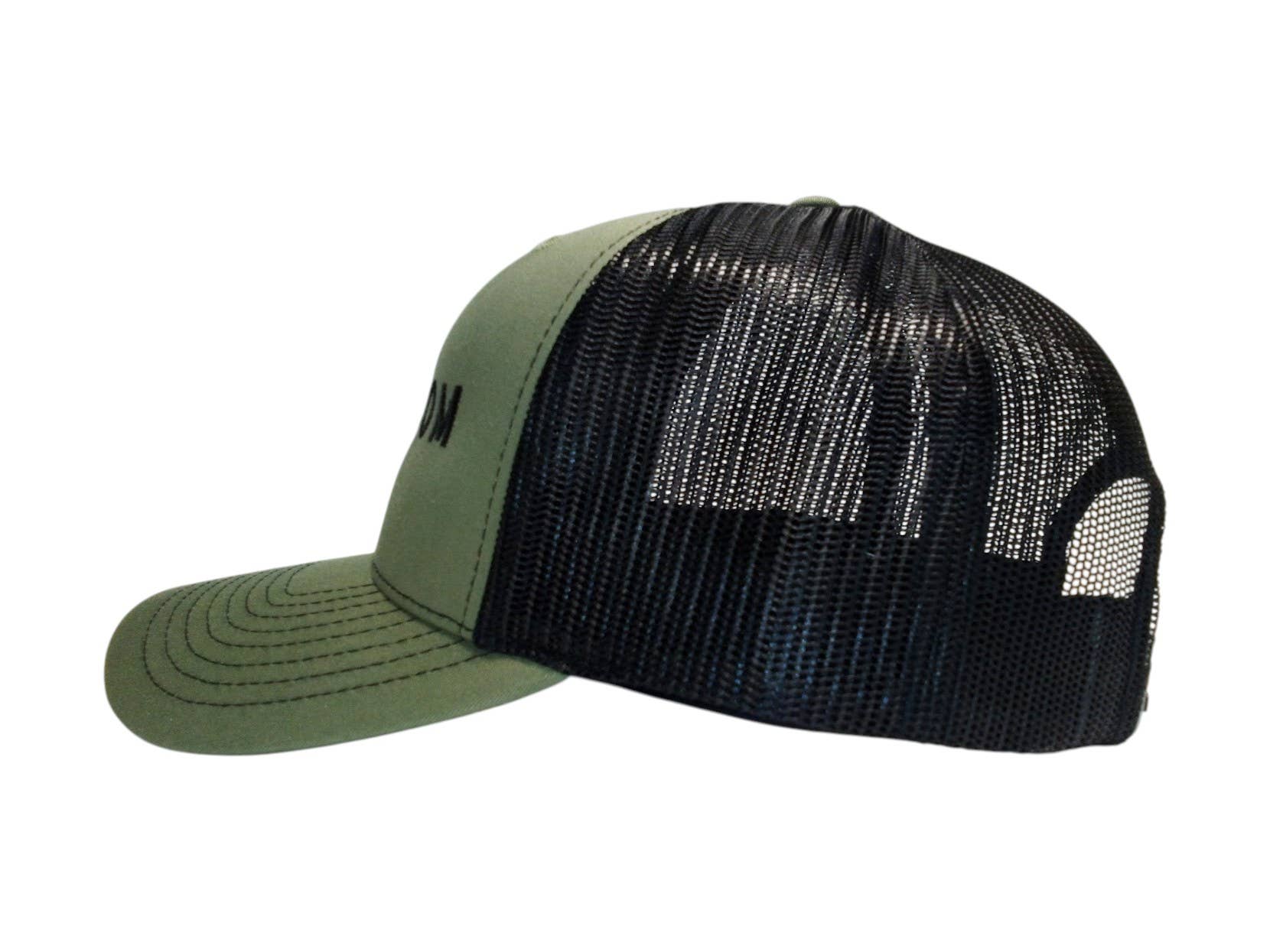 Multi-Vendor Sales - Wholesale Trucker Hat - Unisex - American Freedom Adjustable Embroidered USA Golf Hat6