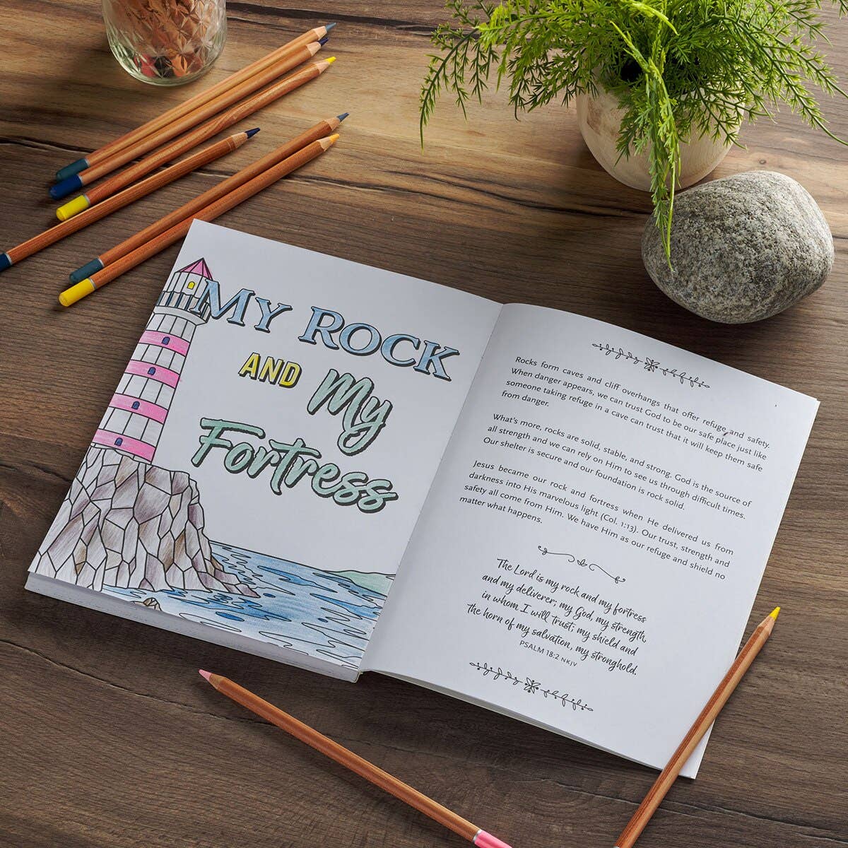 Christian Art Gifts - Wholesale Journal/Diary - The Names of Jesus Prompted Coloring Prayer Journal2