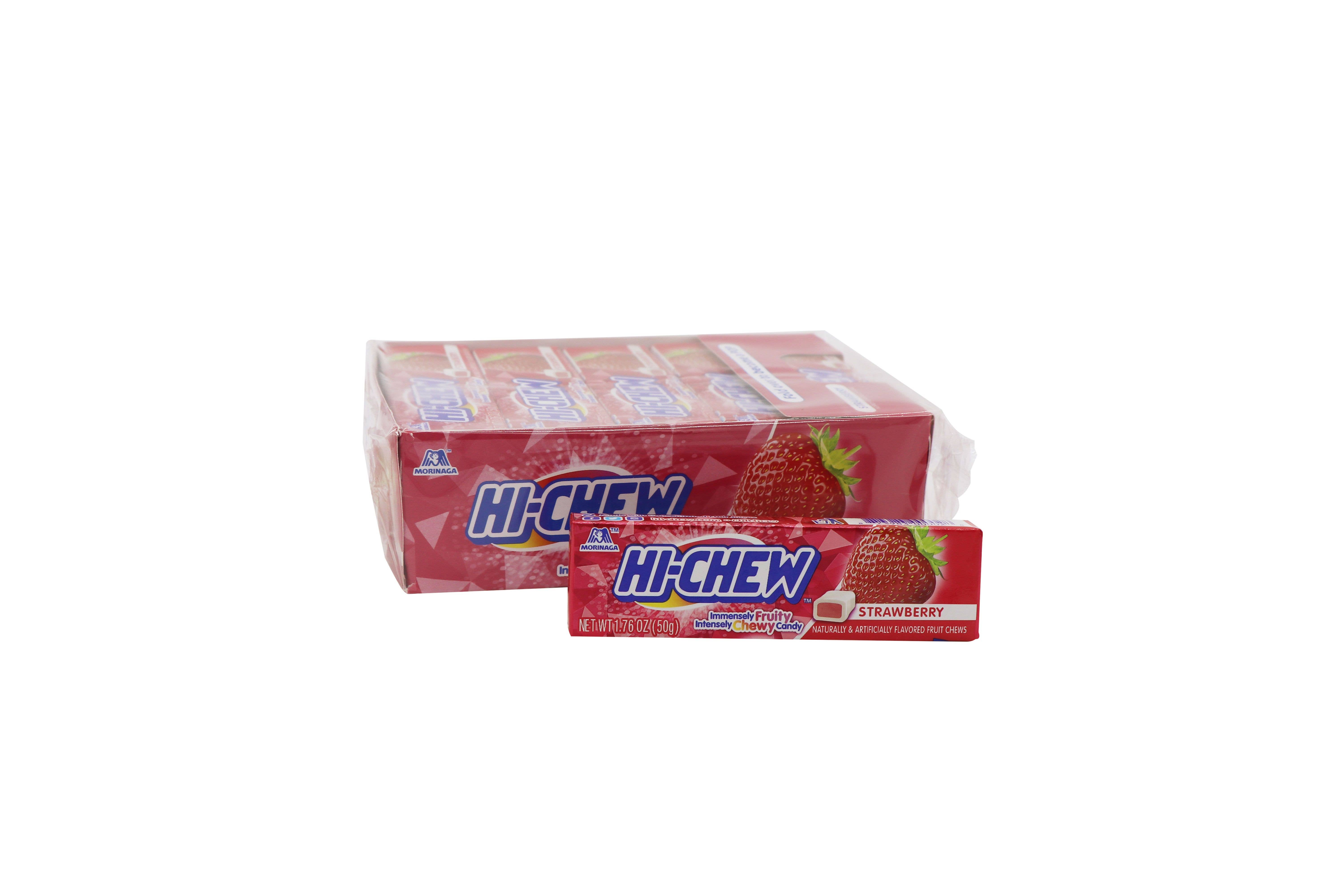 Grandpa Joe's Candy Shop - Wholesale Taffy - Hi-Chew Candy Strawberry Flavored, 15ct