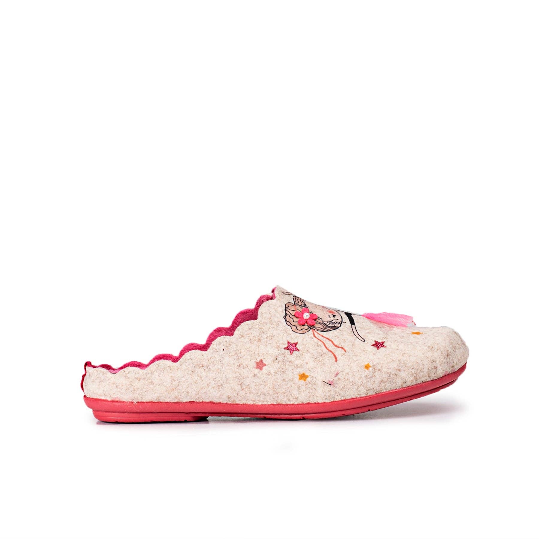 Marpen Slippers - Wholesale Slippers - Women's - Ecru Ballerina Slippers1