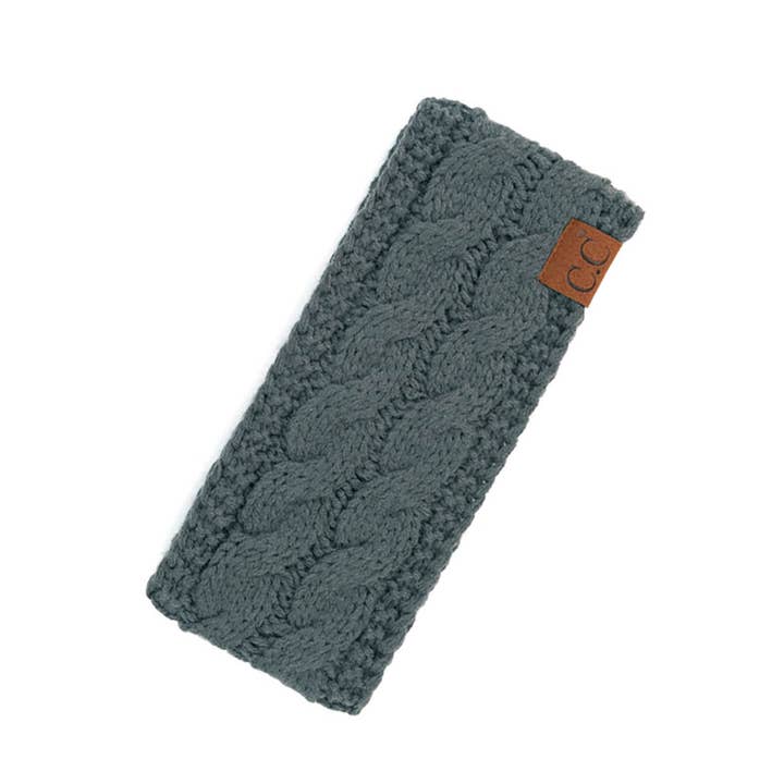 Hana - Wholesale Fashion Headband - Women's - C.C Cable Knit Solid Headband55