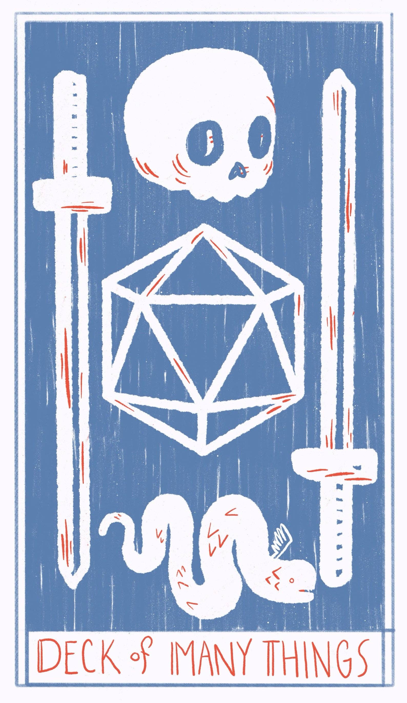 Cat Rocketship - Wholesale Tarot/Oracle Card - Deck of Many Things - Dungeons & Dragons Deck3