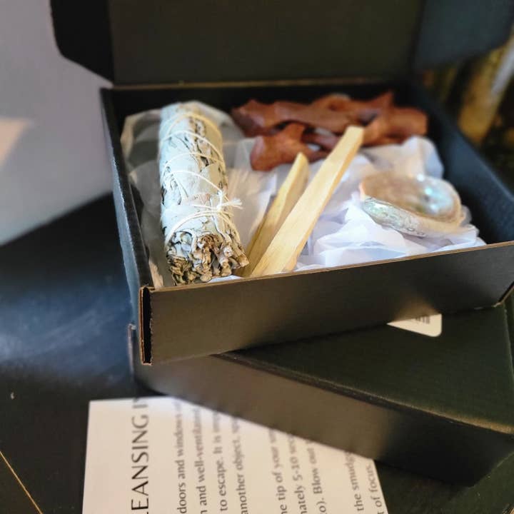 The Treasure Chest Gifts & More Previously ELH - Wholesale Sage Bundle - White Sage Cleansing/Smudging Starter Kit