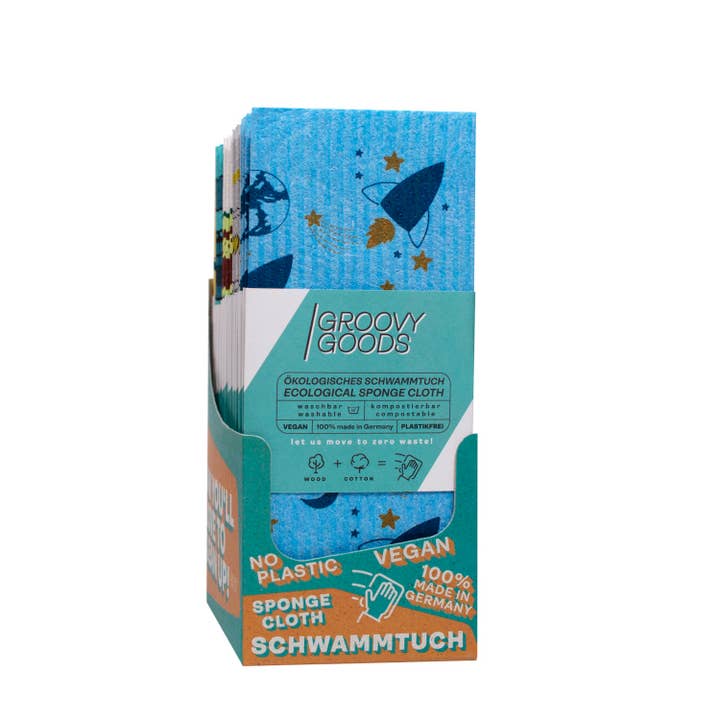 Chiffon éponge écologique, ensemble pour enfants pour la vente par Groovy Goods